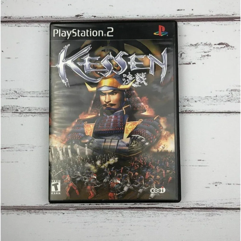 Kessen Sony PlayStation 2 PS2 Video Game Tested And Works